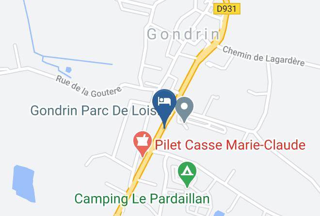 Gers - Logis Hotel Le Pardaillan Maps