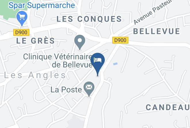 Gard - Logis Hotel Le Petit Manoir Rest La Tonnelle Maps