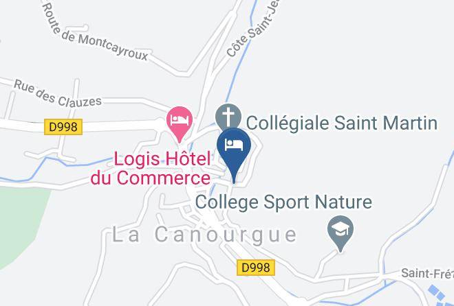 Lozere - Logis Hotel Le Portalou Maps