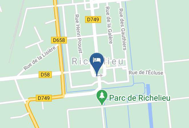 Indre Et Loire - Logis Hotel Le Puits Dore Maps