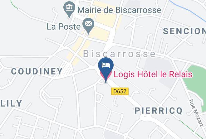 Logis Hotel Le Relais Map