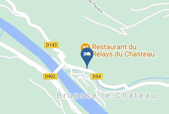 Aveyron - Le Relays Du Chasteau Maps
