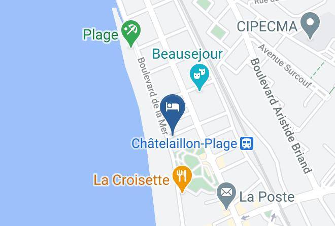 Charente Maritime - Logis Hotel Le Rivage Maps