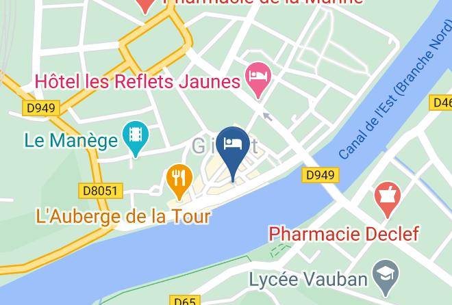 Logis Hotel Le Roosevelt Map