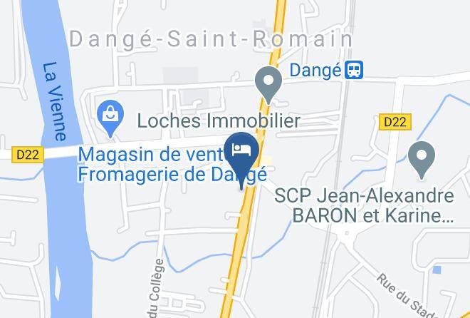Vienne - Logis Hotel Le Saint Romain Maps