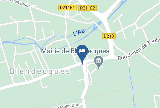 Pas De Calais - Logis Hotel Le Saint Sebastien Maps