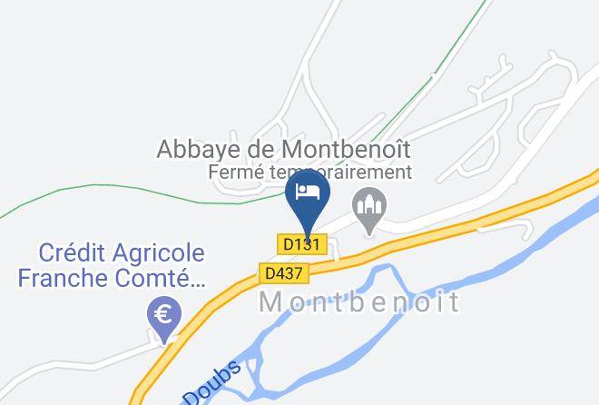 Doubs - Logis Hotel Le Sire De Joux Maps