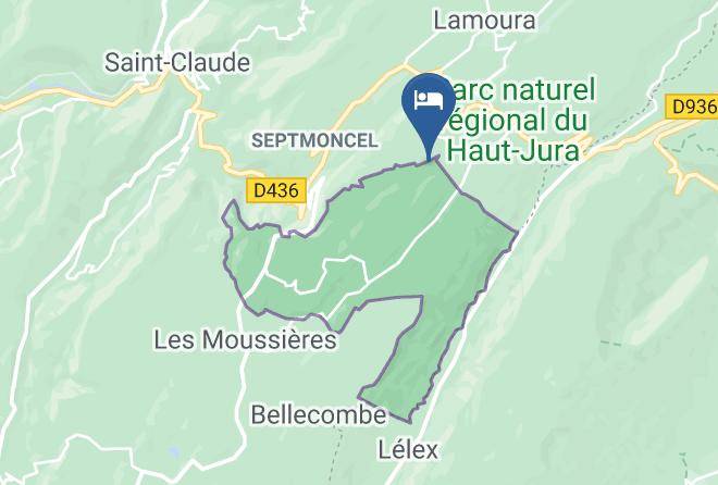Jura - Logis Hotel Le Trappeur Maps