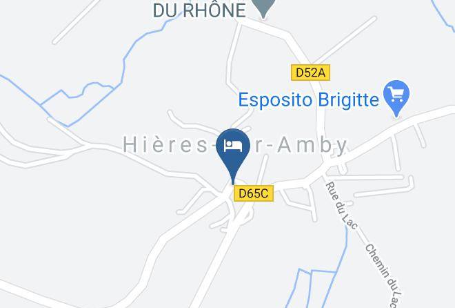 Isere - Logis Hotel Le Val D'amby Maps