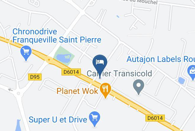Seine Maritime - Logis Hotel Le Vert Bocage Maps