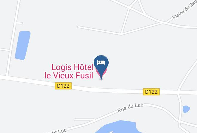 Loir Et Cher - Logis Hotel Le Vieux Fusil Maps