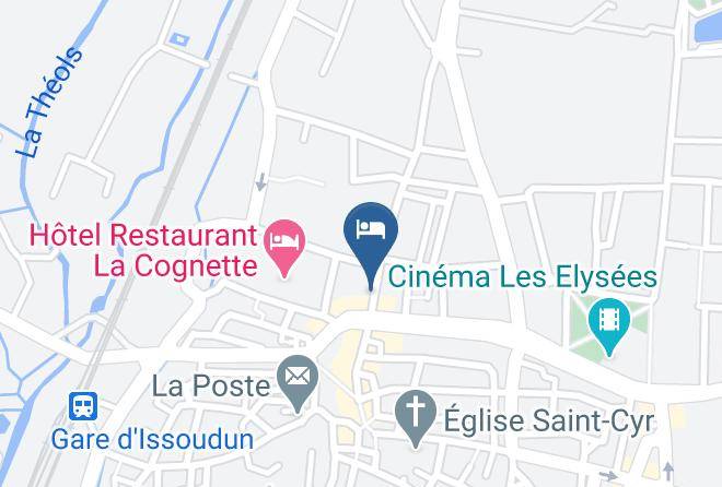 Indre - Logis Hotel Les 3 Rois Maps