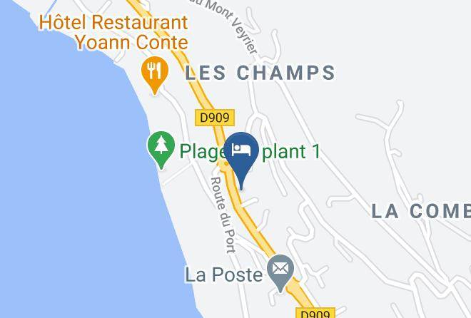 Haute Savoie - Logis Hotel Les Acacias Maps