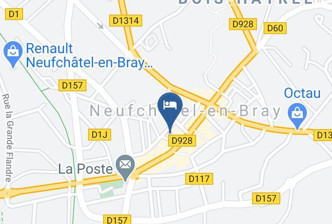 Seine Maritime - Logis Hotel Les Airelles Maps