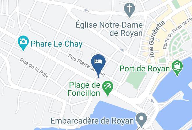 Charente Maritime - Logis Hotel Les Bleuets Maps