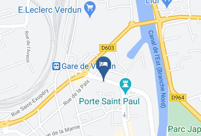 Meuse - Logis Hotel Les Colombes Maps