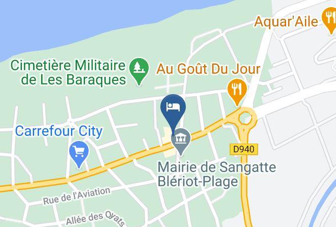 Pas De Calais - Logis Hotel Les Dunes Maps