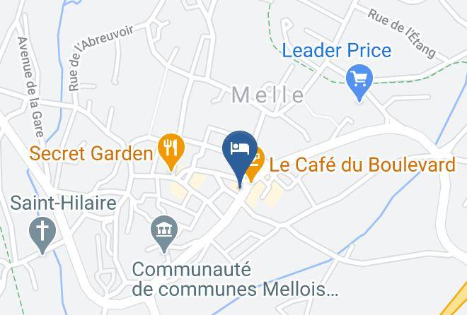 Deux Sevres - Logis Hotel Les Glycines Maps