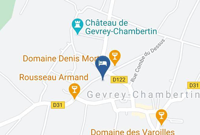 Cote D Or - Logis Hotel Les Grands Crus Maps