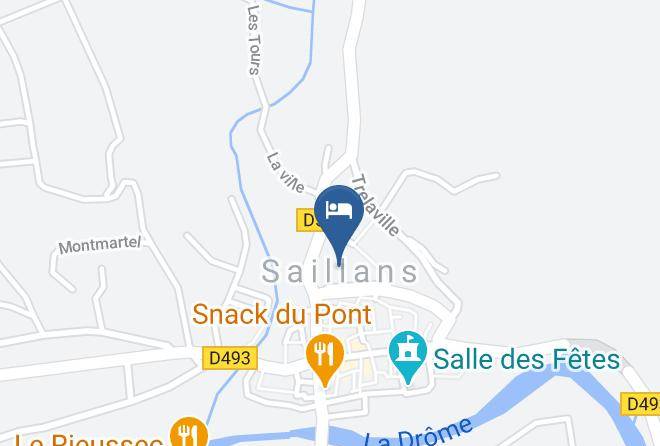 Drome - Logis Hotel Les Jeunes Chefs Maps