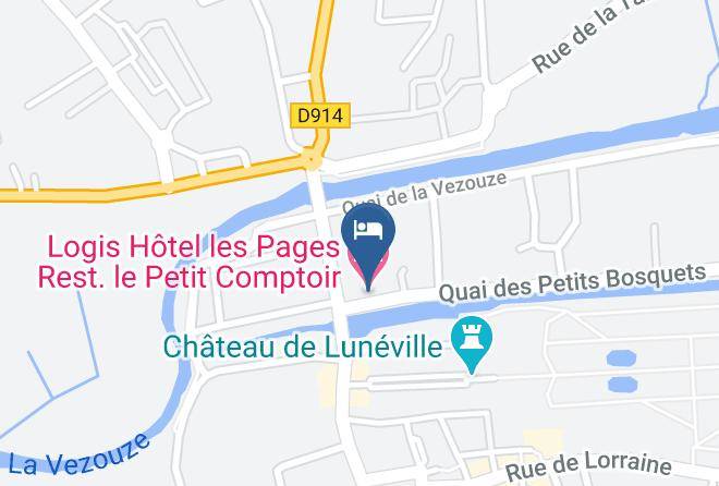 Logis Hotel Les Pages Rest Le Petit Comptoir Map