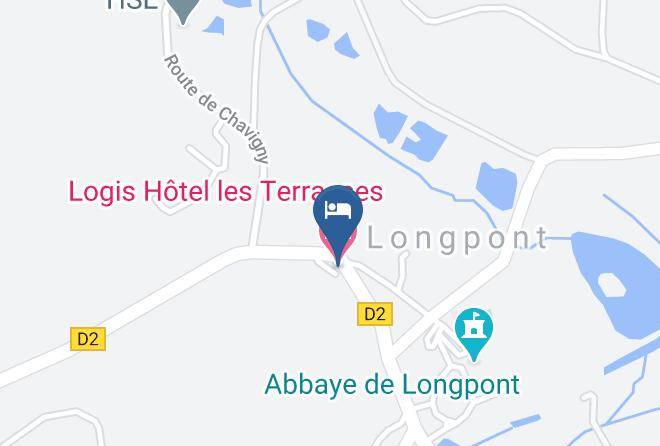 Aisne - Logis Hotel Les Terrasses Maps
