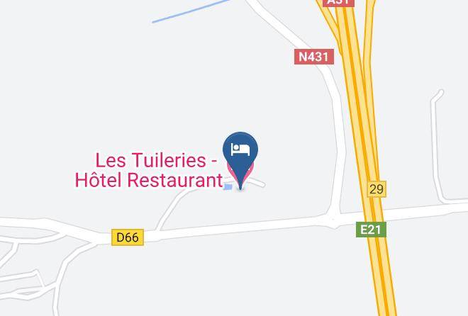 Moselle - Les Tuileries Hotel Restaurant Maps