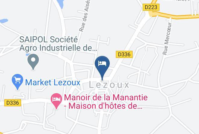 Puy De Dome - Logis Hotel Les Voyageurs Maps