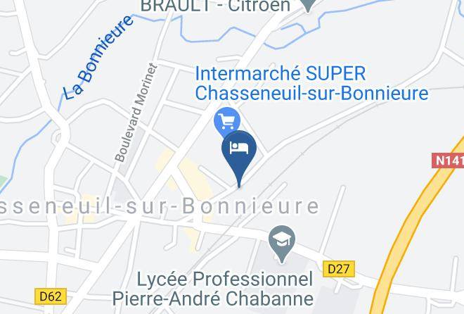 Charente - Logis Hotel Logis Des Saveurs Maps