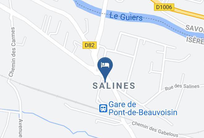 Isere - Logis Hotel Morris Maps