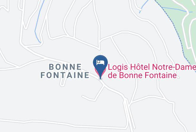 Moselle - Logis Hotel Notre Dame De Bonne Fontaine Maps