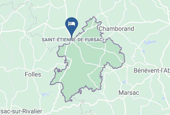 Creuse - Logis Hotel Nougier Maps