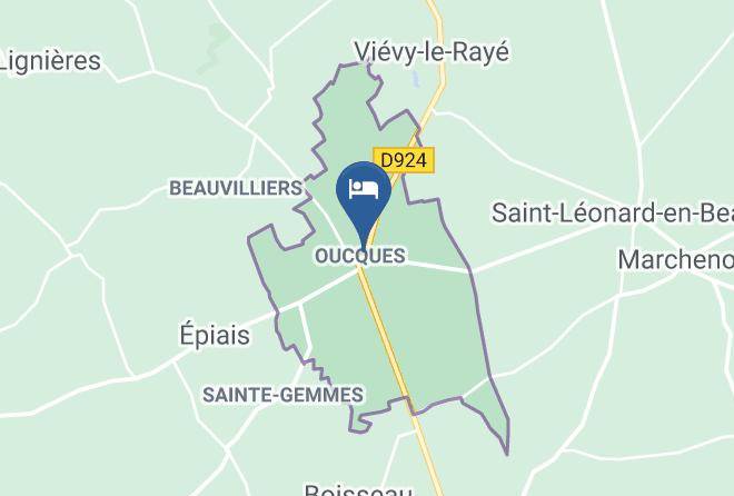 Loir Et Cher - Logis Hotel O En Couleur Maps