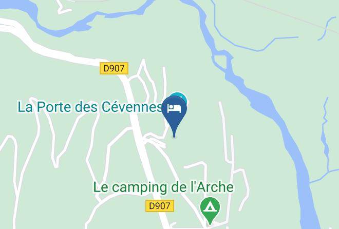 Gard - Logis Hotel Porte Des Cevennes Maps