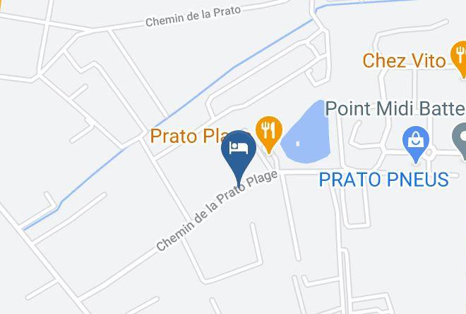 Vaucluse - Logis Hotel Prato Plage Maps