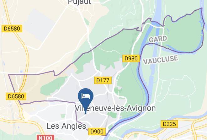 Gard - Logis Hotel Residence Les Cedres Maps