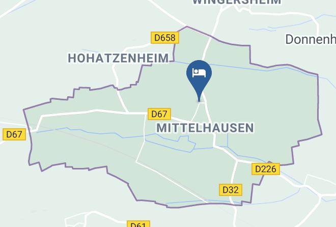 Bas Rhin - Logis Hotel Restaurant A L'etoile Maps