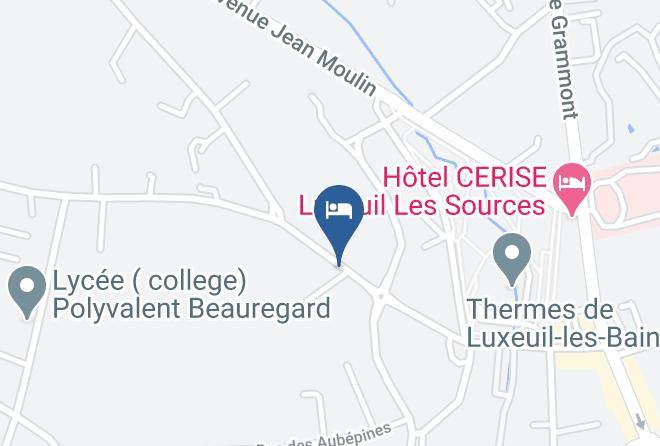 Haute Saone - Logis Hotel Restaurant Beau Site Maps