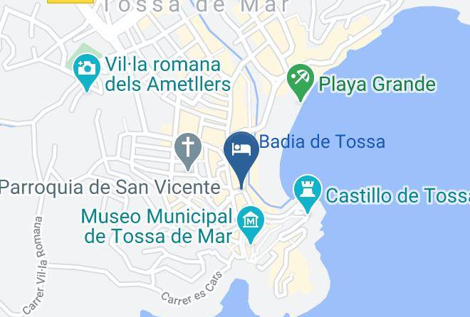 Girona - Logis Hotel Restaurant Capri Maps