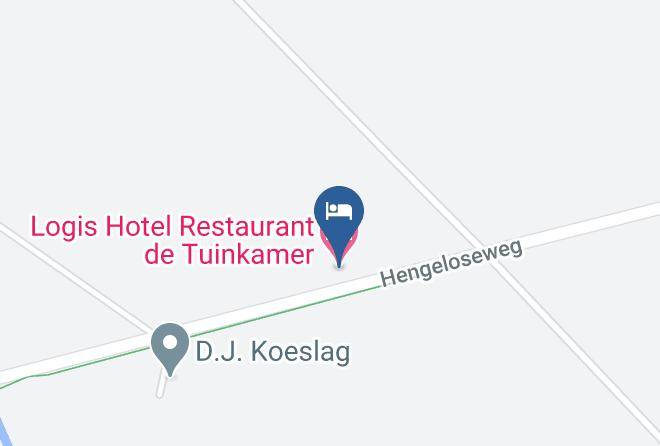 Logis Hotel Restaurant De Tuinkamer Map