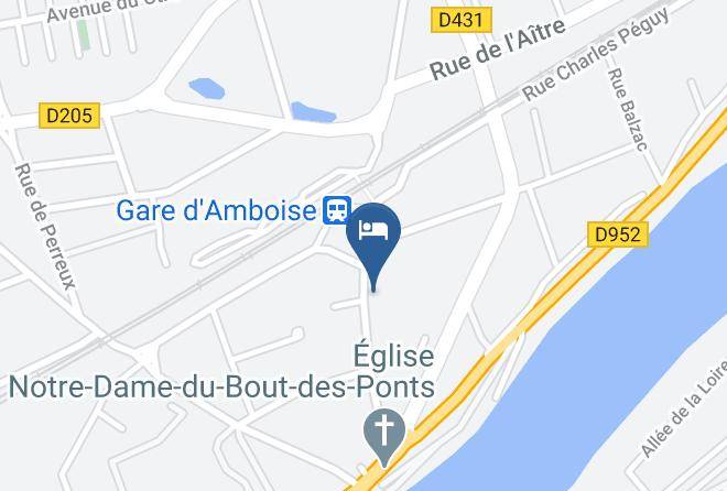 Indre Et Loire - Hotel Restaurant La Breche Maps