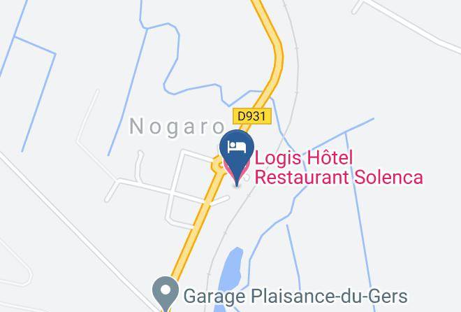 Logis Hotel Restaurant Solenca Map
