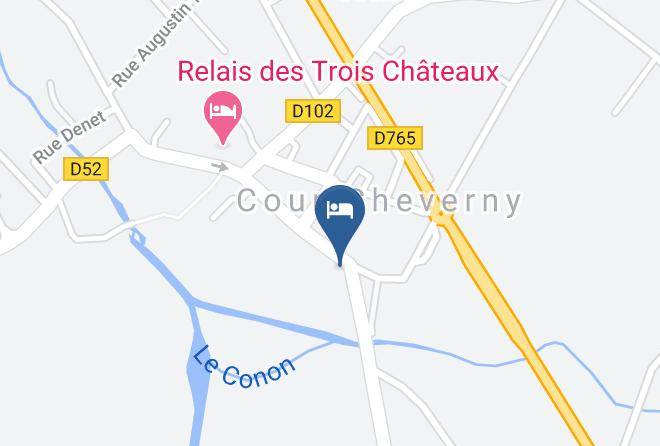 Loir Et Cher - Logis Hotel Saint Hubert Maps