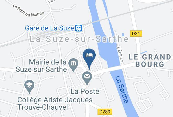 Sarthe - Logis Hotel Saint Louis Maps