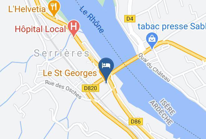 Ardeche - Logis Hotel Schaeffer Maps