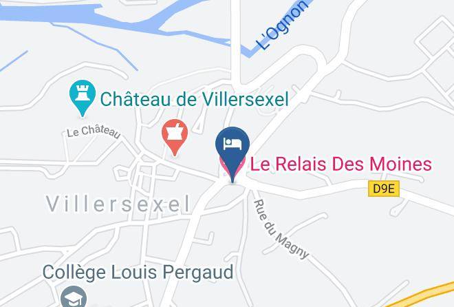 Haute Saone - Le Relais Des Moines Maps