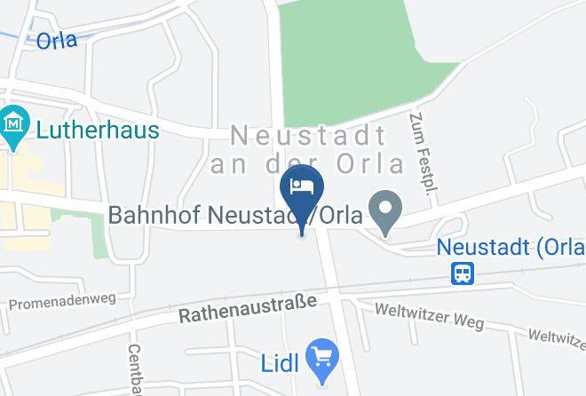 Saale Orla Kreis - Logis Hotel Stadt Neustadt Maps