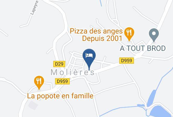 Tarn Et Garonne - Logis L'auberge Du Quercy Blanc Maps