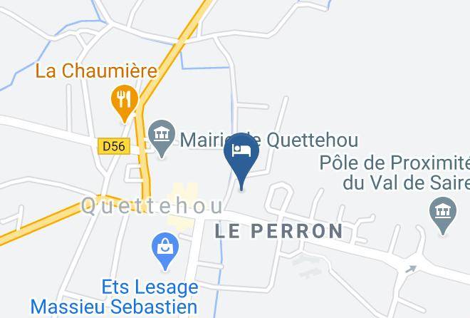 Manche - Logis La Demeure Du Perron Maps