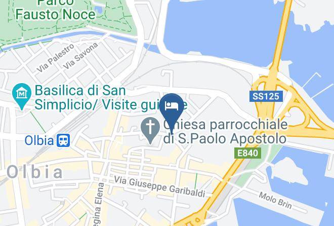 Sassari - Logis La Locanda Del Conte Mameli Hotel Di Charme Olbia Maps